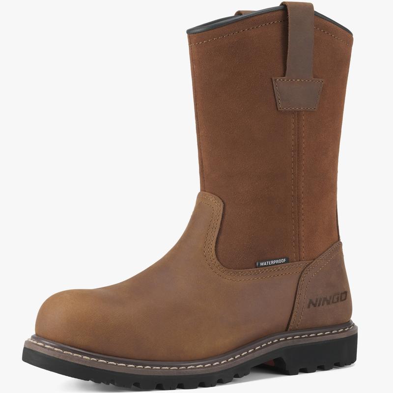 Men's Pull-on Oil & Slip Resistant Boots
