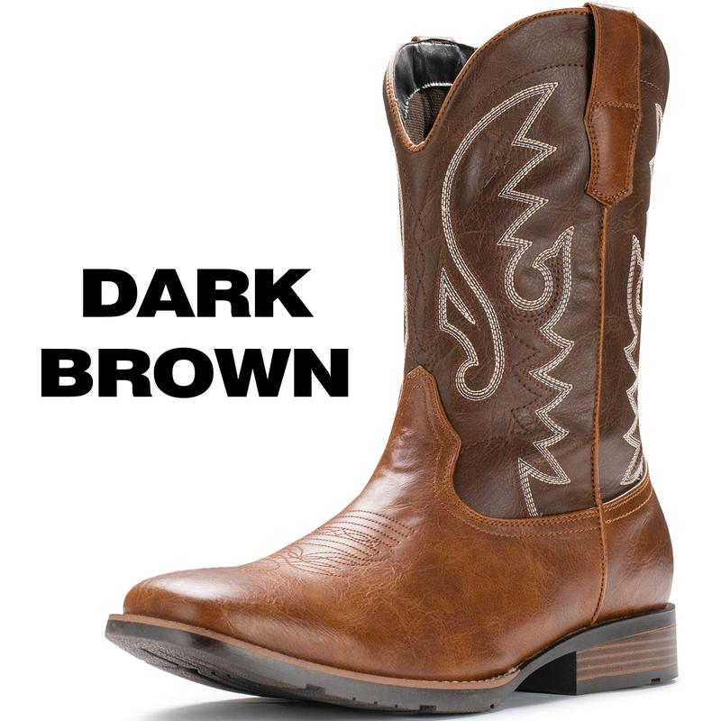 Durable Classic Retro Resistant Cowboy Boots
