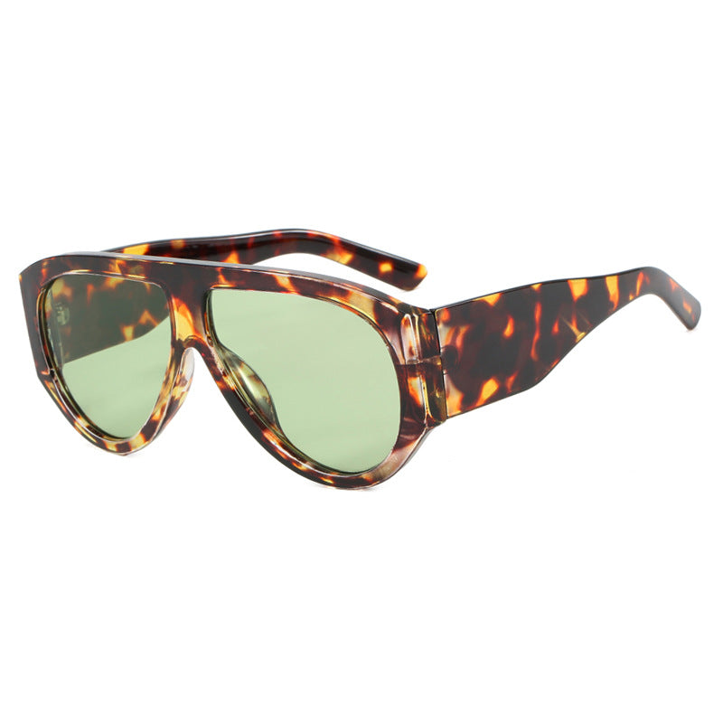 Women's Leopard Print Sunglasses