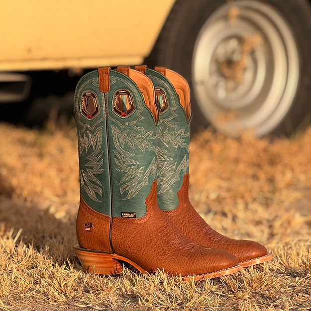 Sage Canyon Cowboy Boots - Square Toe