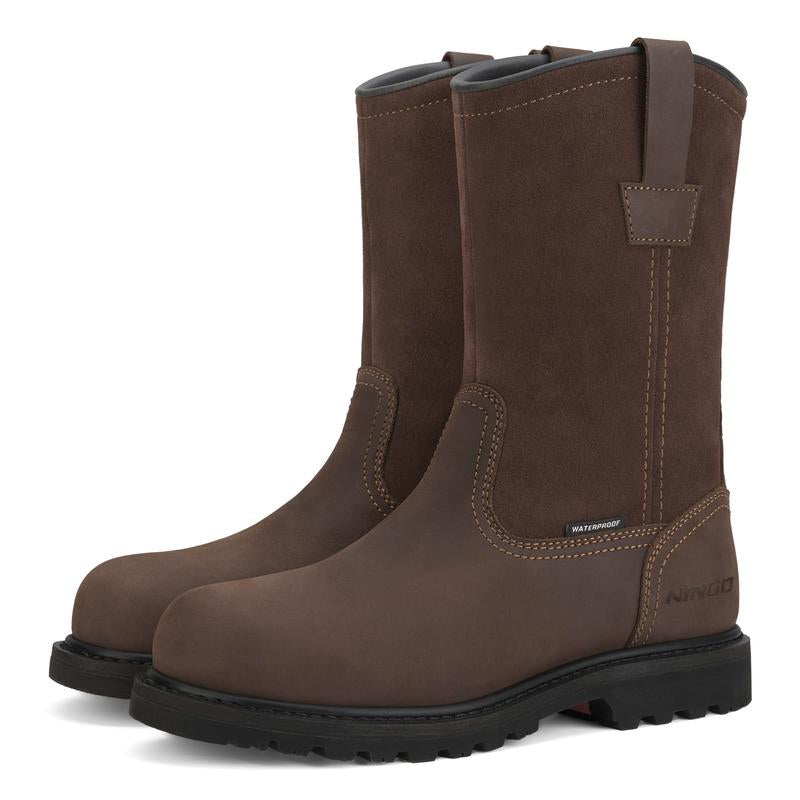 Men's Pull-on Oil & Slip Resistant Boots