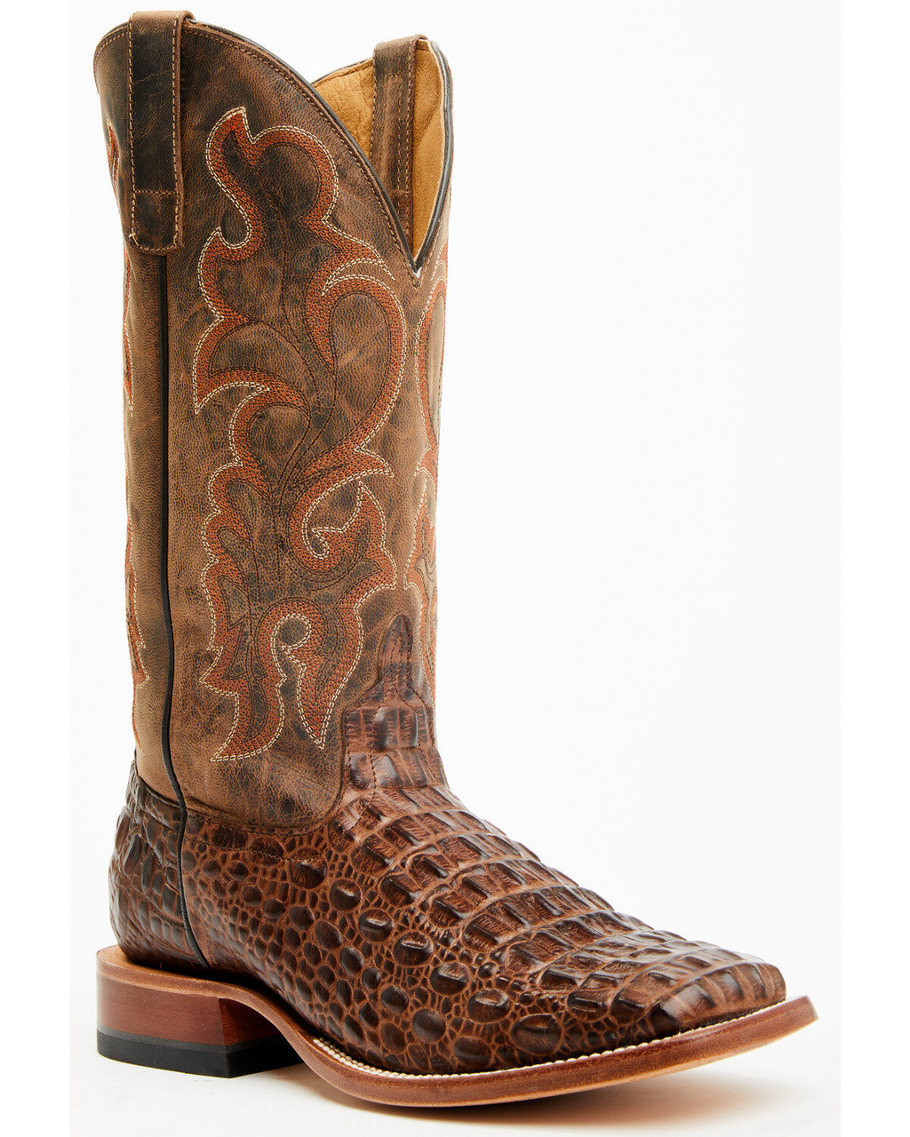 Horse Power Men's Crocodile Print Boots