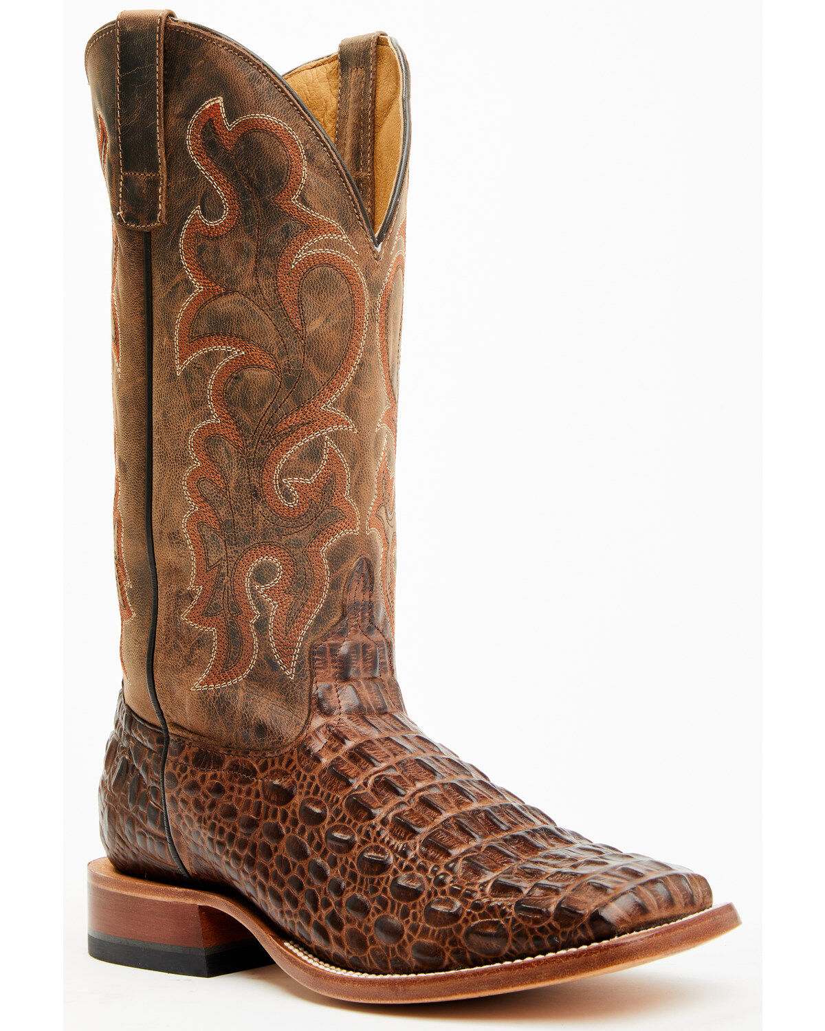 Horse Power Men's Crocodile Print Boots