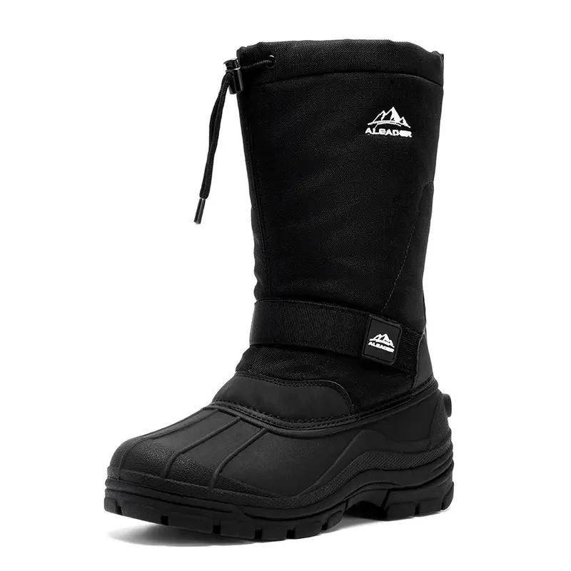 Men's Winter Waterproof Insulated Snow Boots