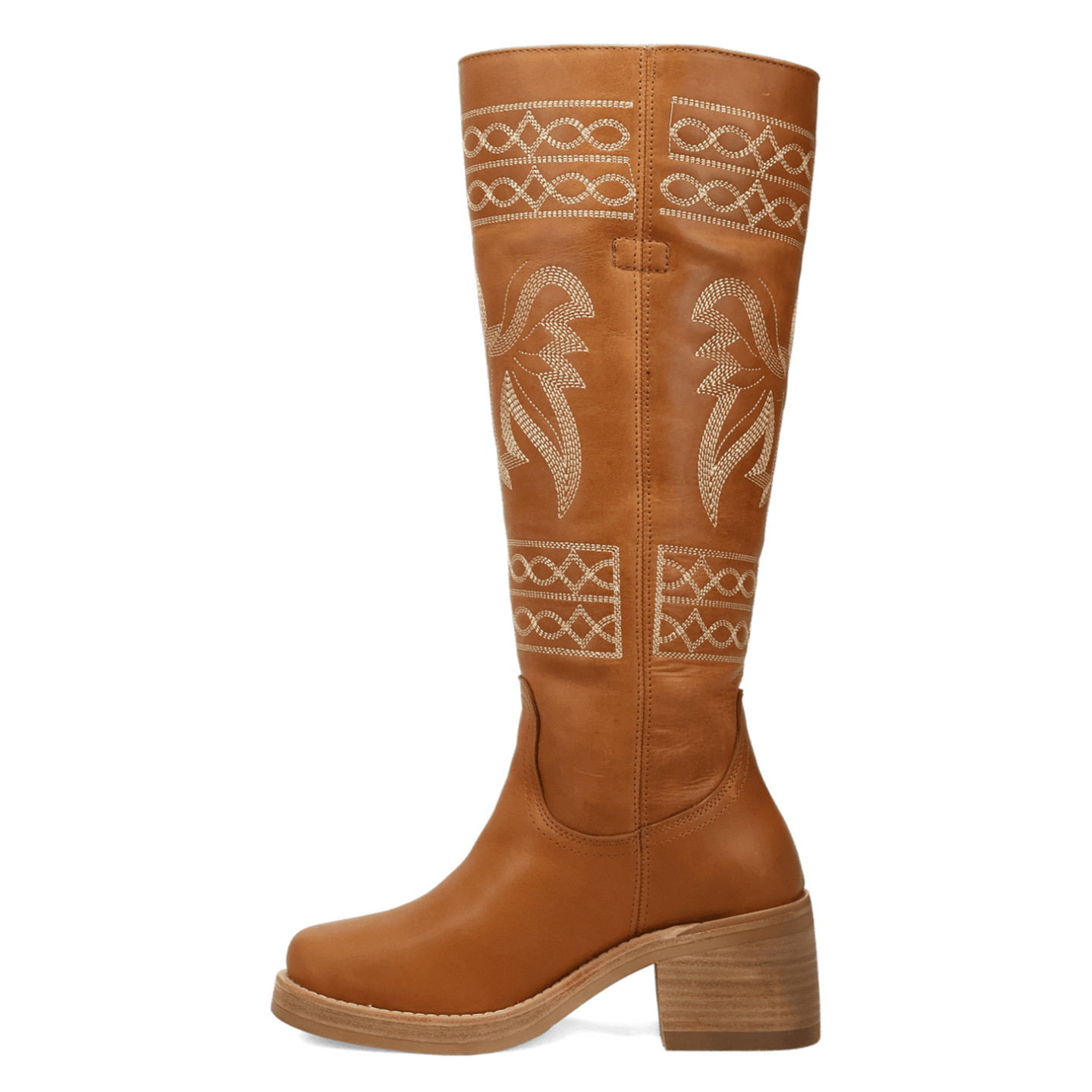 Western Eagle Tall Leather Boots
