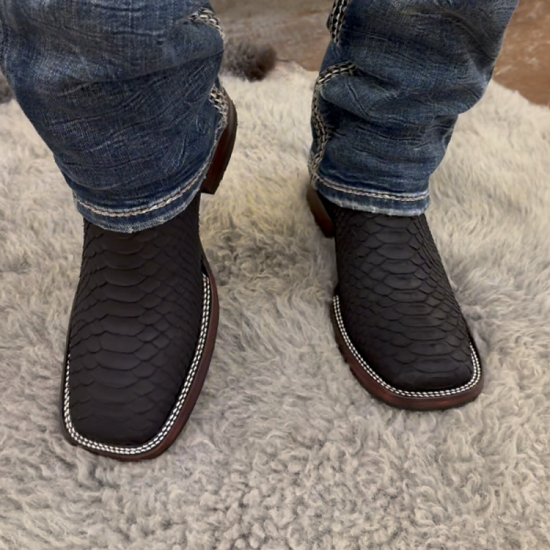 Black Stallion Western Boots