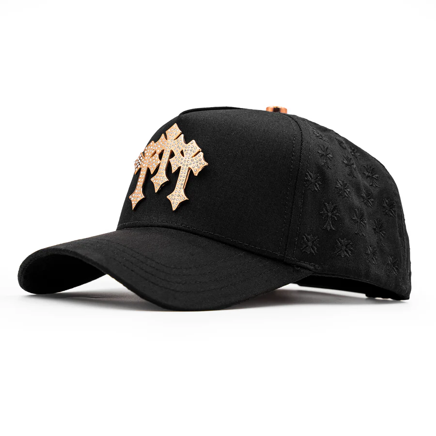 Chrome 24k Rose Gold Cap