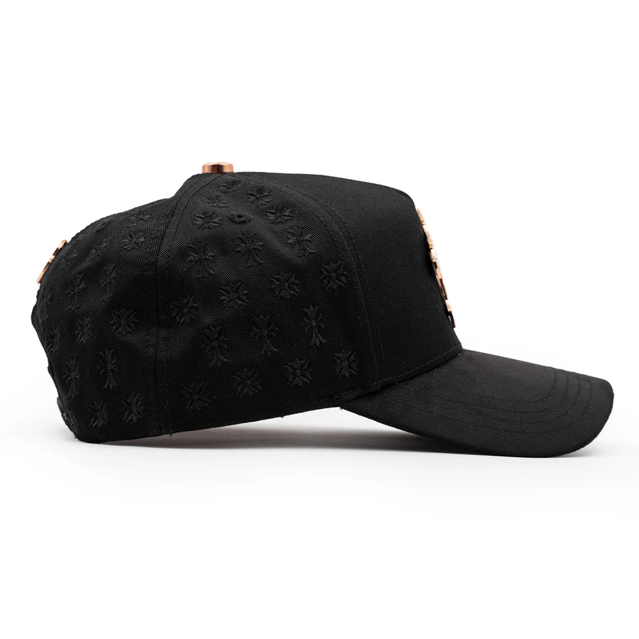 Chrome 24k Rose Gold Cap