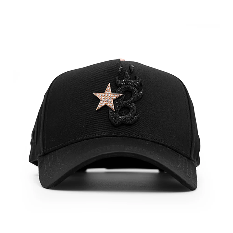 B Star Rose Gold Cap