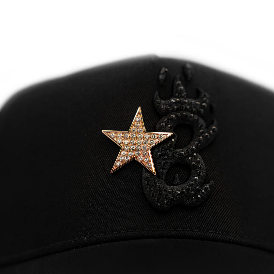 B Star Rose Gold Cap