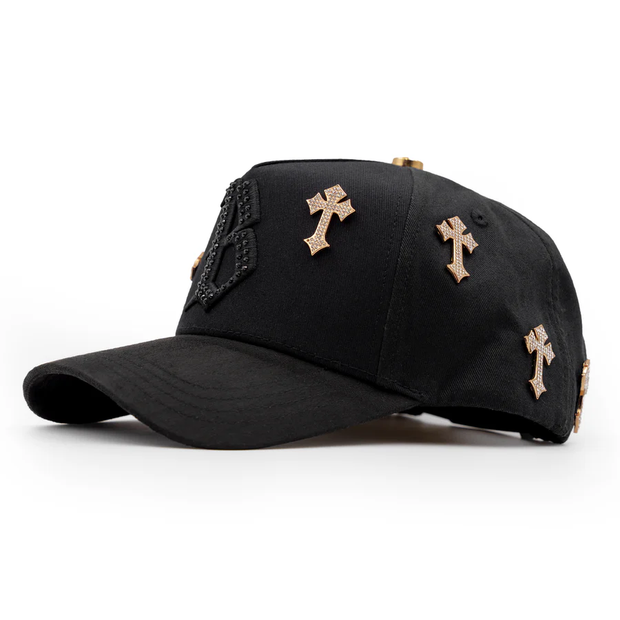 B Chrome Gold Cap