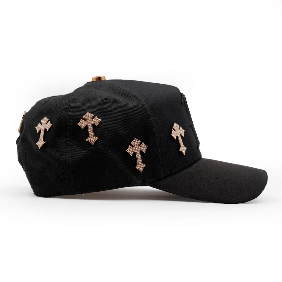 B Chrome Gold Cap