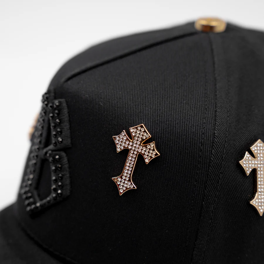 B Chrome Gold Cap