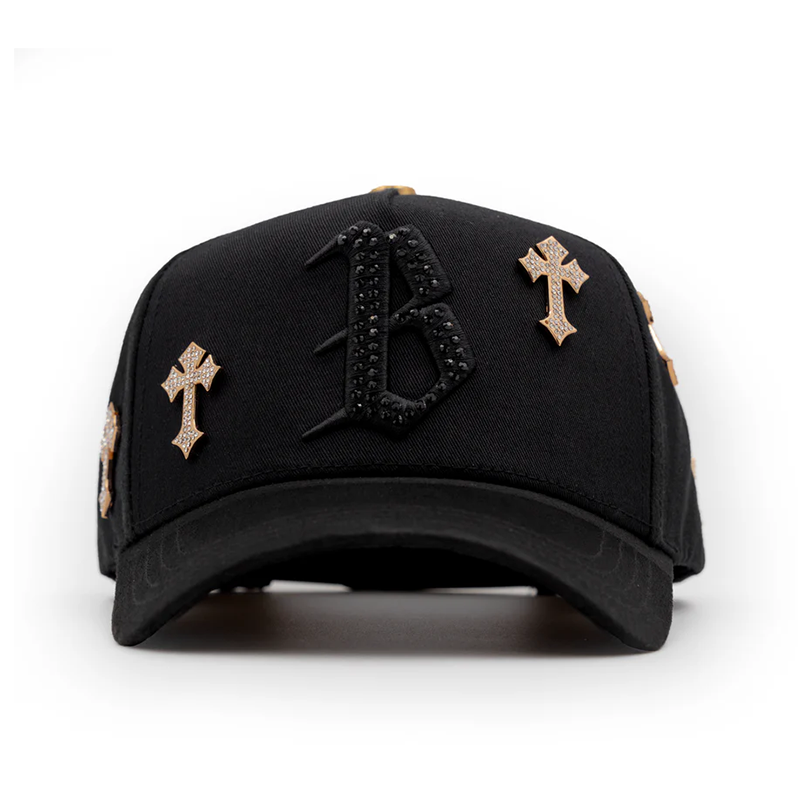 B Chrome Gold Cap