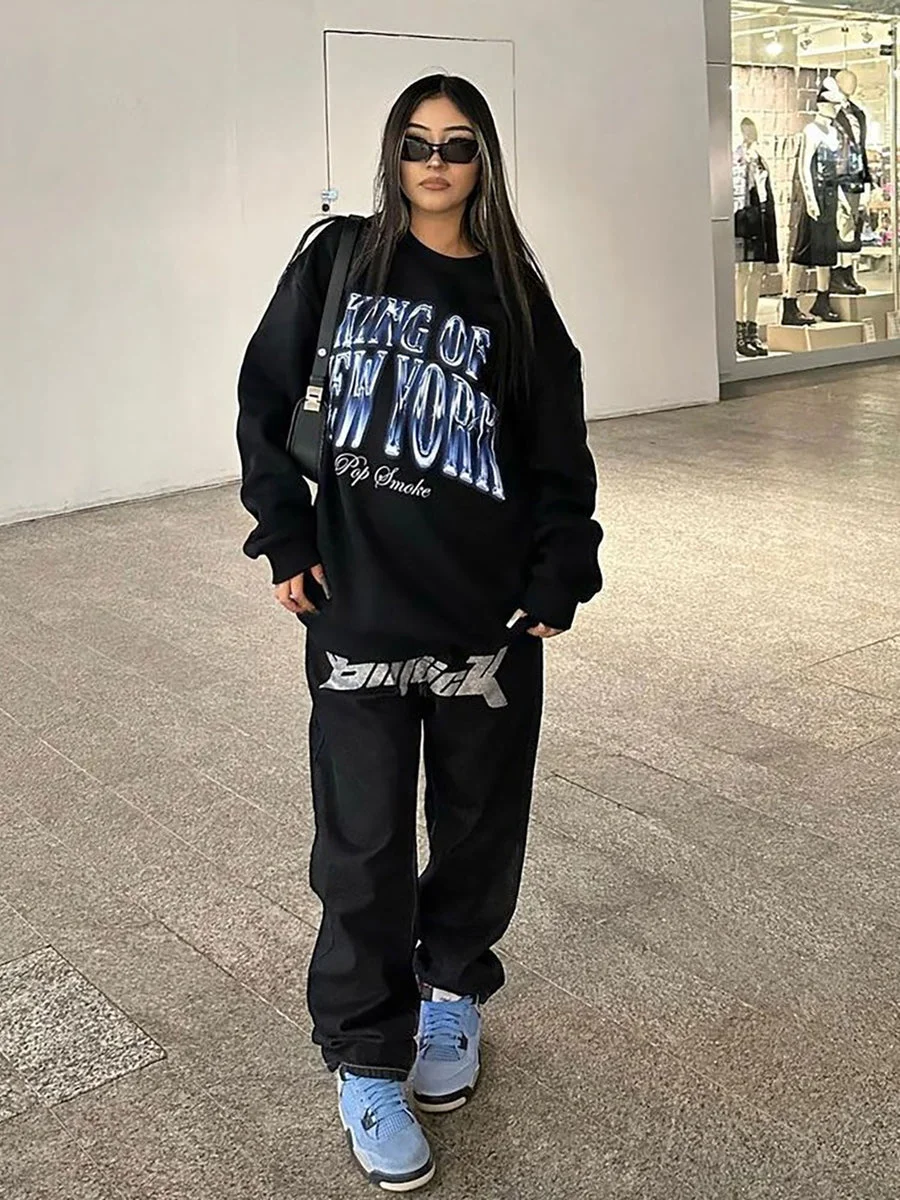 Hip Hop Street Printed Men's Jeans