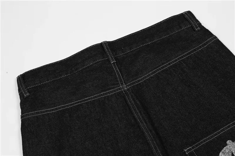 Hip Hop Street Printed Men's Jeans
