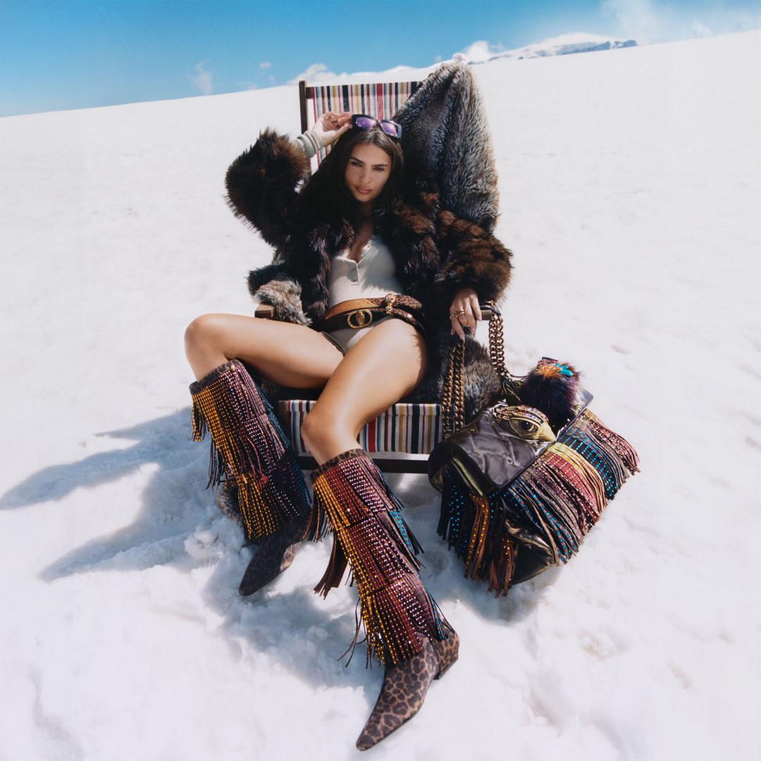 Western Fringe Pull On Boot
