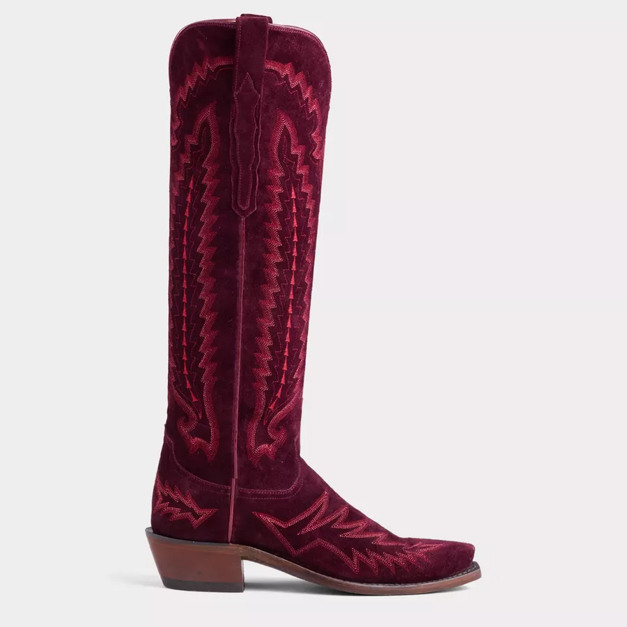 Priscilla Suede: Garnet