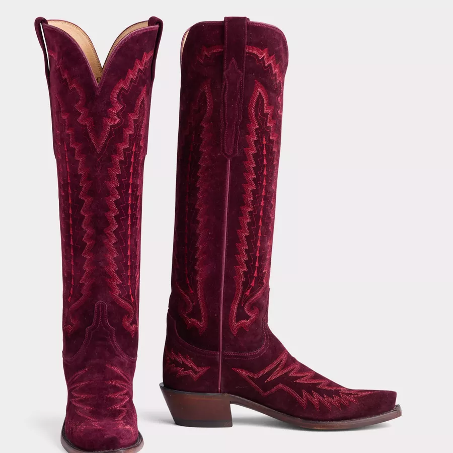 Priscilla Suede: Garnet