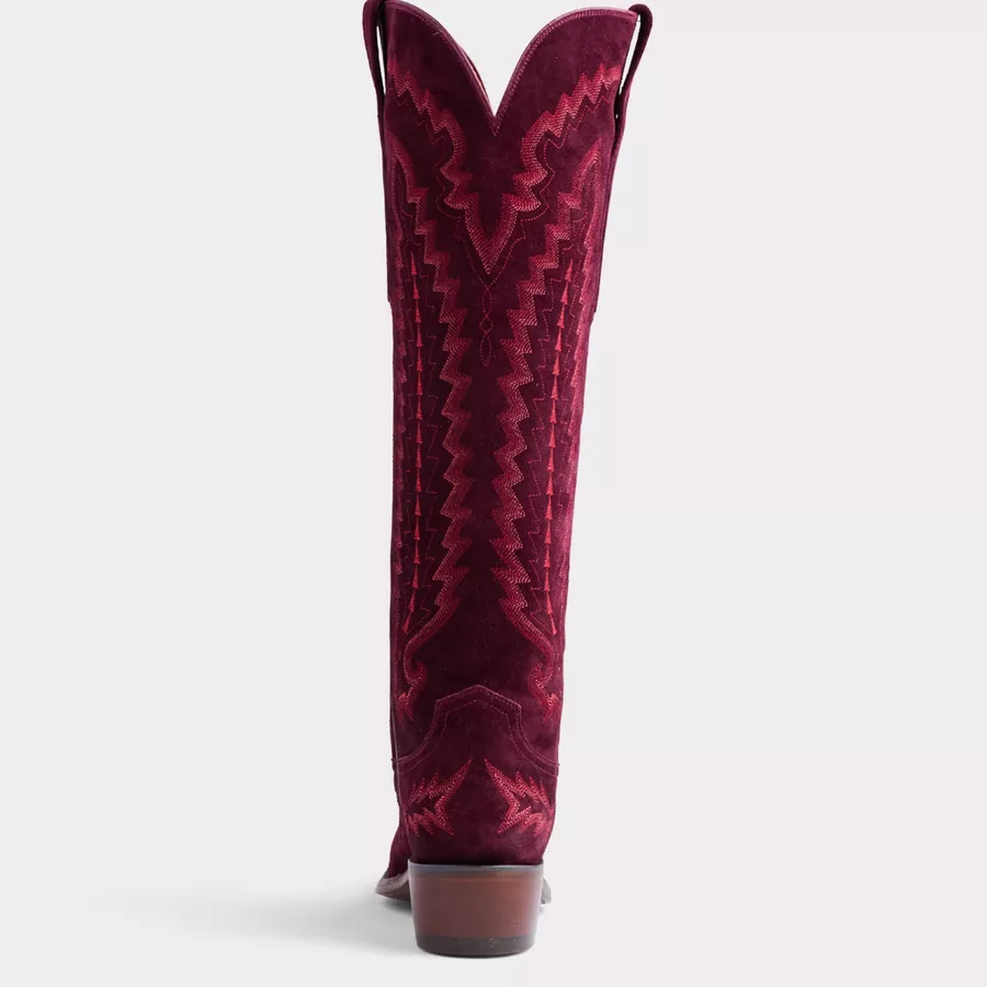 Priscilla Suede: Garnet