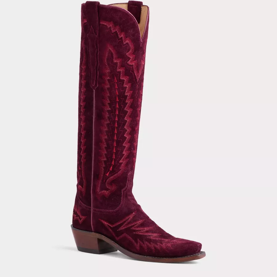 Priscilla Suede: Garnet