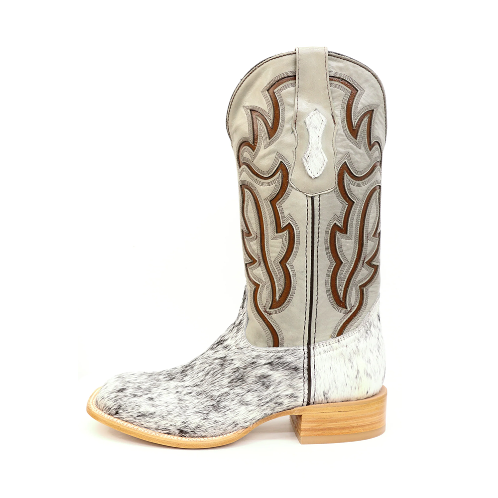 Hair-On Cowhide Boots
