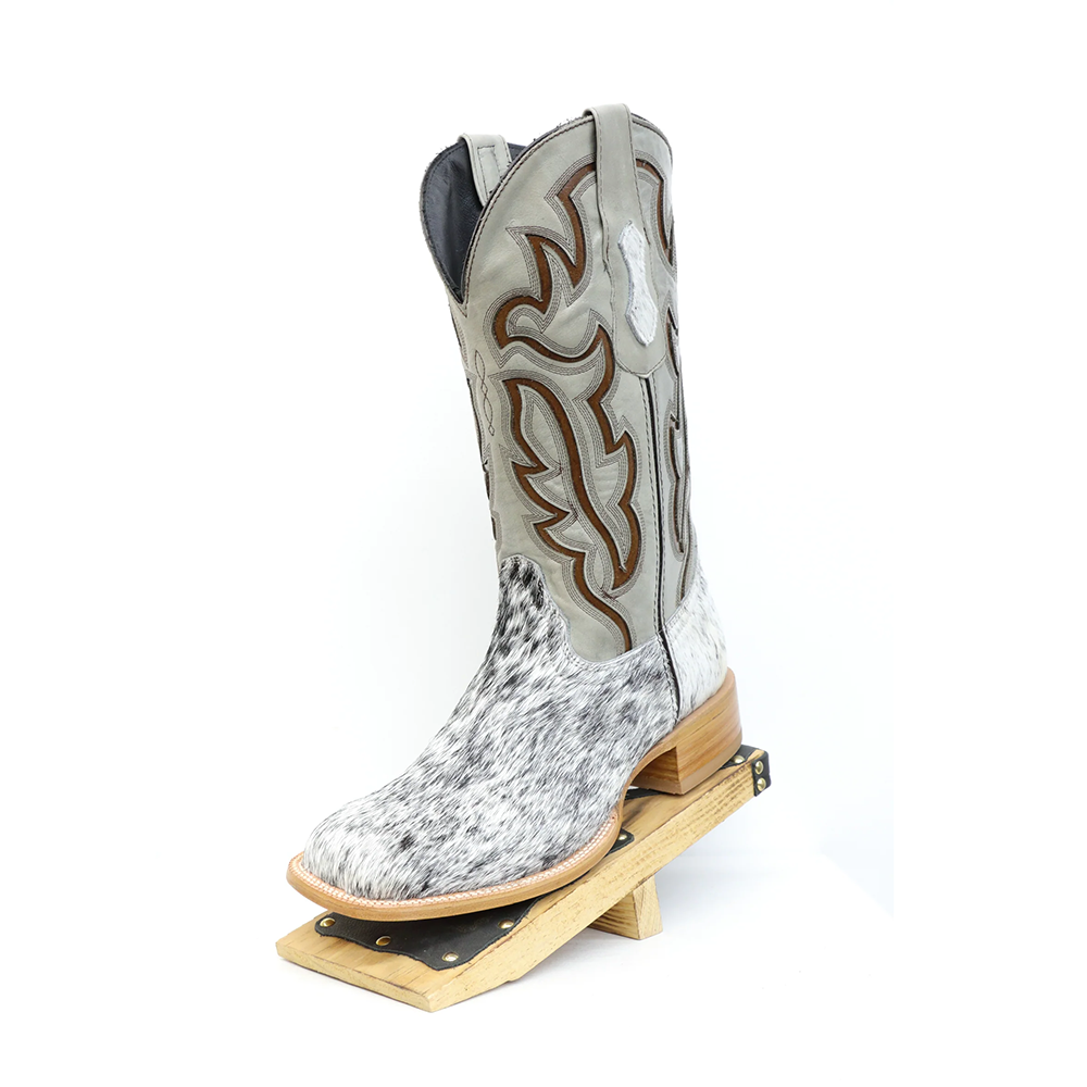 Hair-On Cowhide Boots