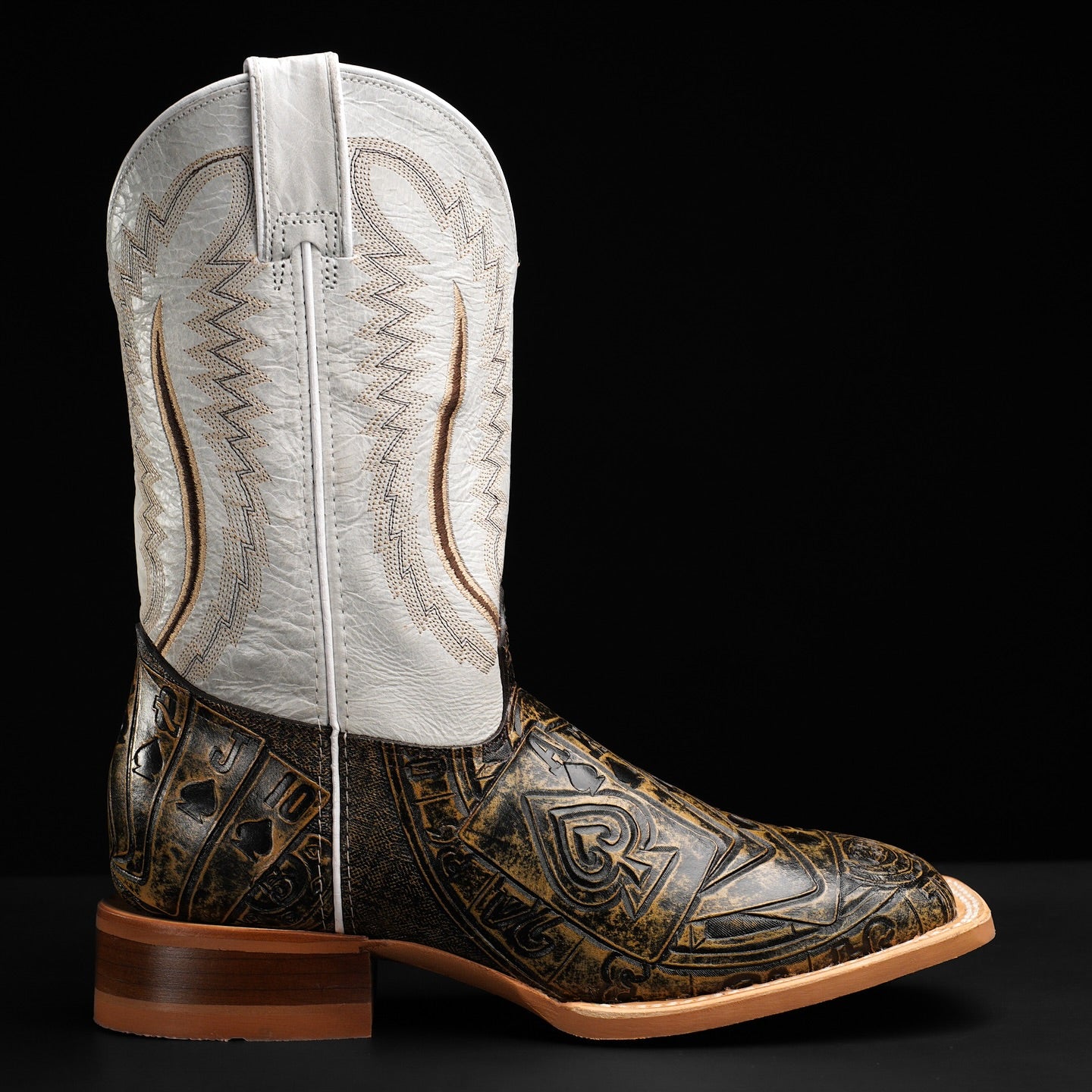 “The Gambler”—— Royal Flush Country Cowboy Boots