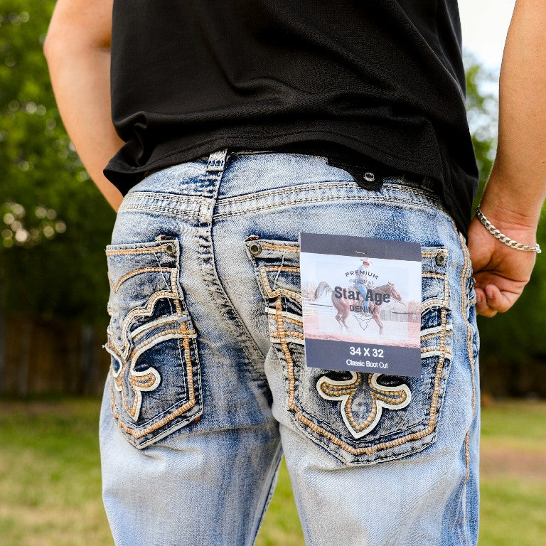Men’s Straight Fit Blue Jean