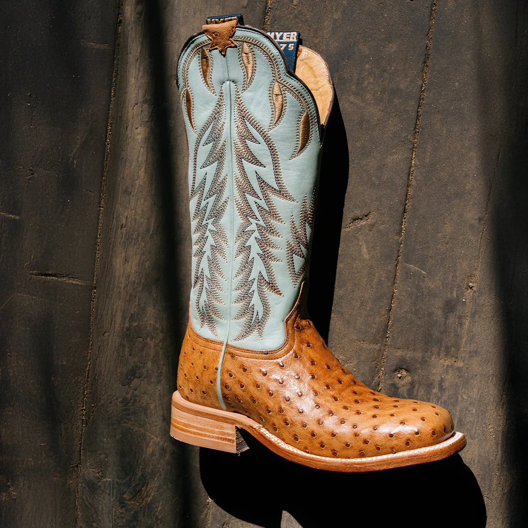 Sierra Ostrich Cowboy Boots