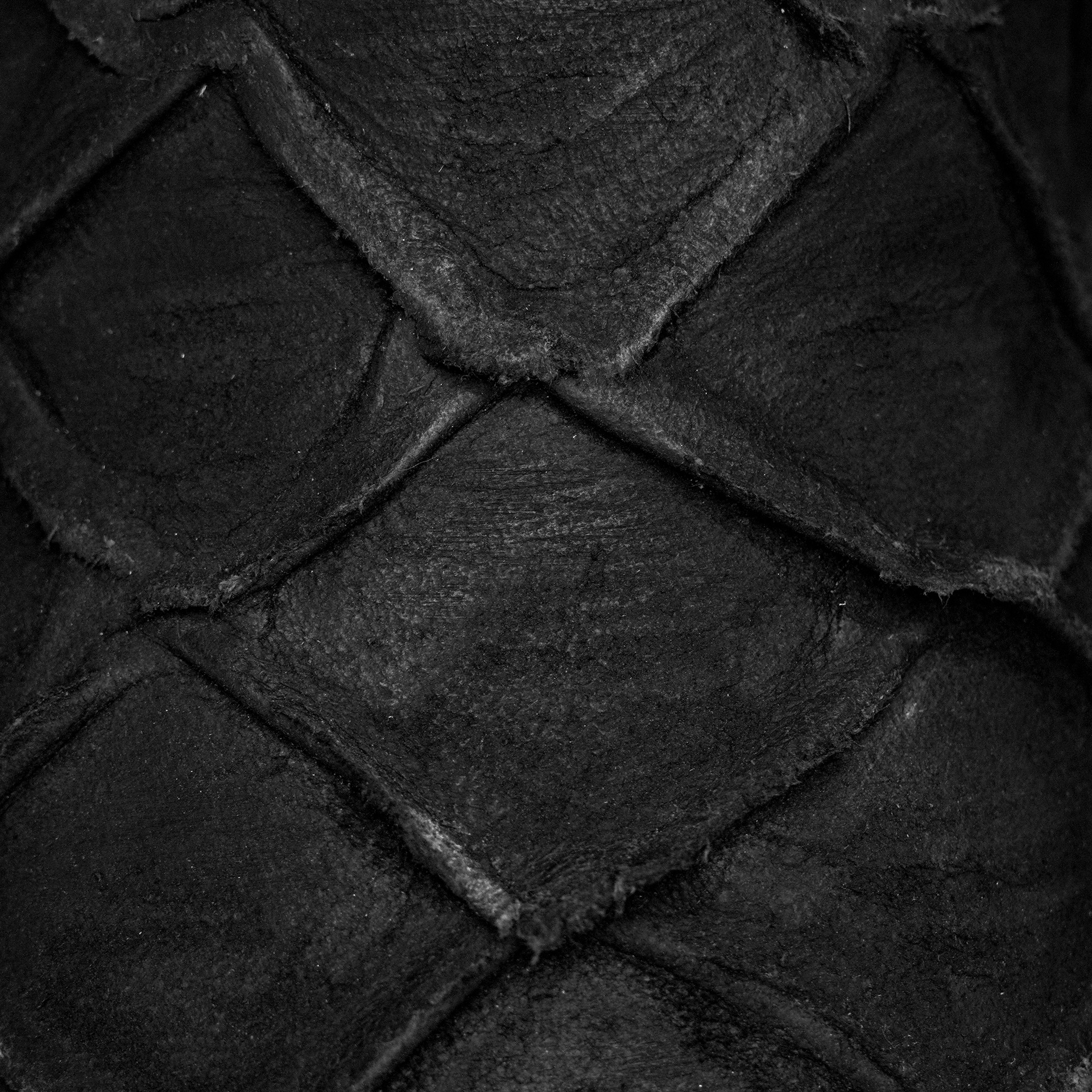 Matte Black Pirarucu – Square Toe