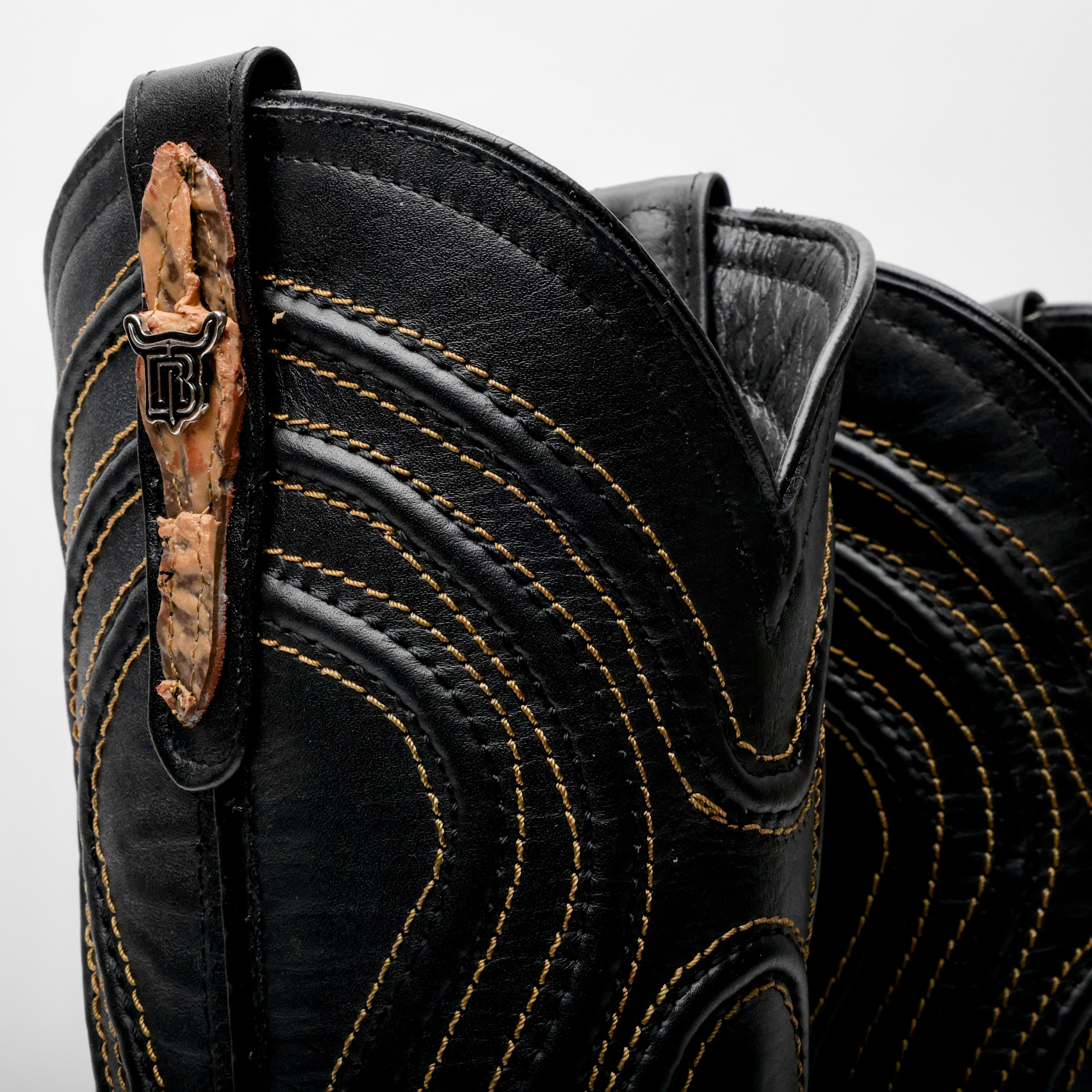 Light Brown Rustic Jumbo Pirarusu Leather Boots