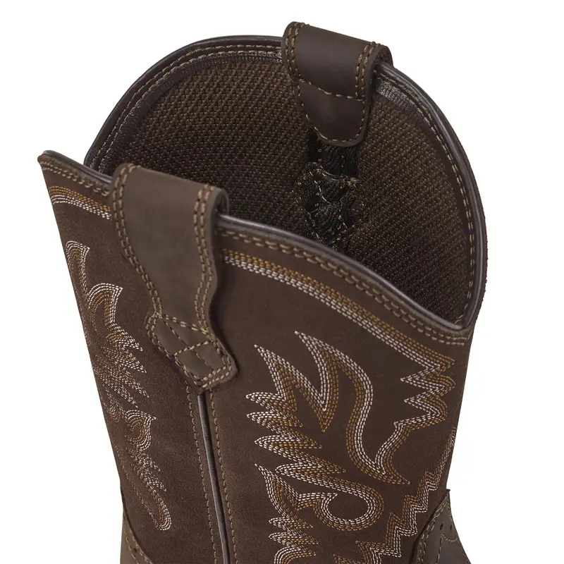 Western Cowboy Non Slip Work Boots - Square Toe