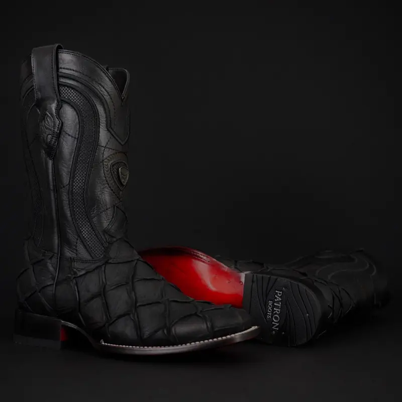 Pirarucu Mate Jumbo Print Cowboy Boots