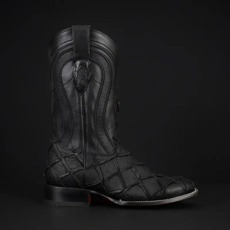 Pirarucu Mate Jumbo Print Cowboy Boots