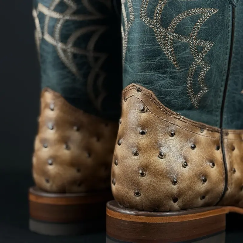 Ave Print Orix Blue Jean Boots