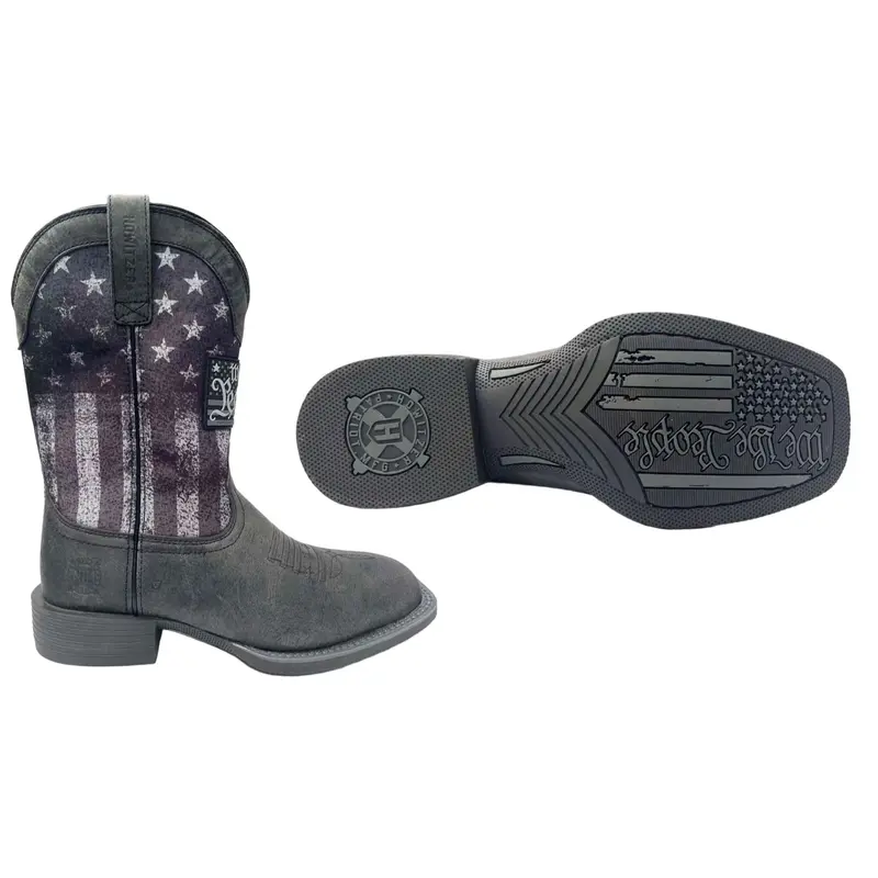 Howitzer Style Men's Boots Shoes Freedom Stamp
