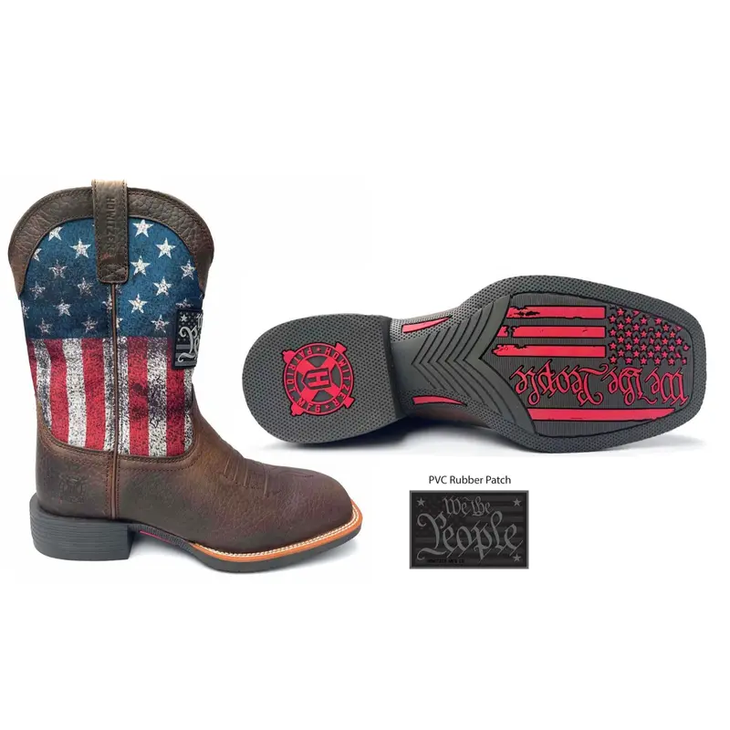 Howitzer Clothing Men's Boots Shoes Freedom Stamp Fashion