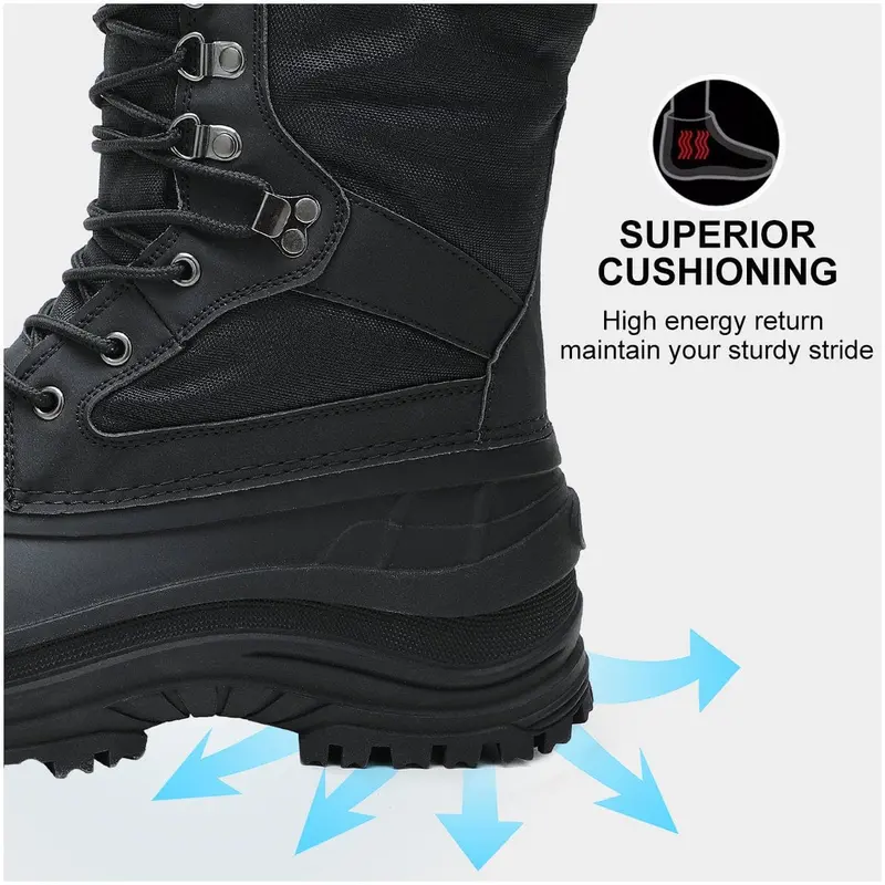 Winter Men's Outdoor Warm Classic Snow Boots
