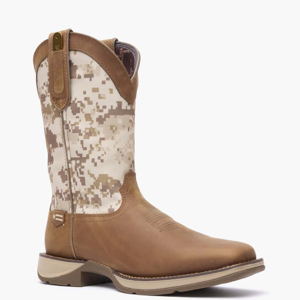 Desert Camo Pull-on Western Boot