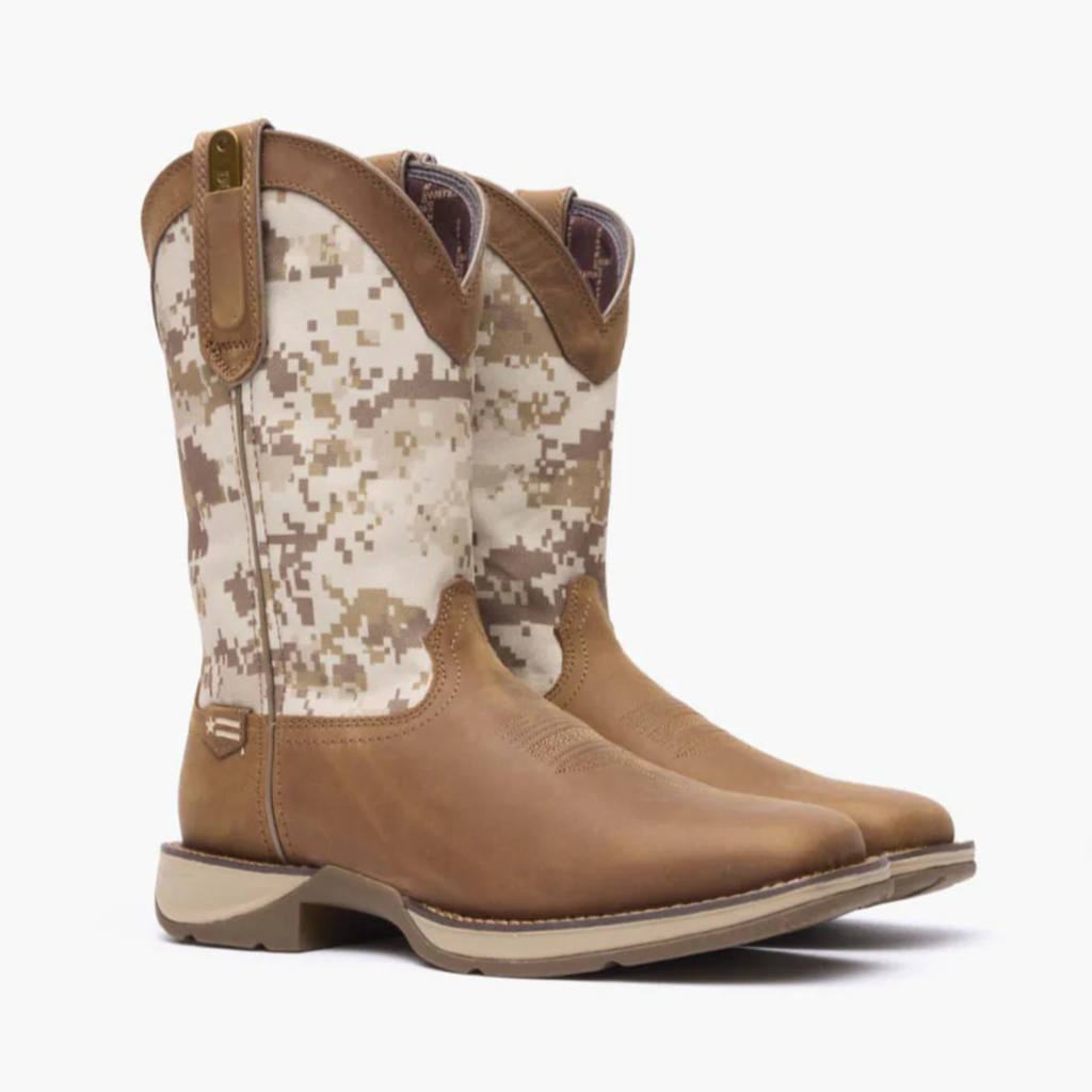 Desert Camo Pull-on Western Boot