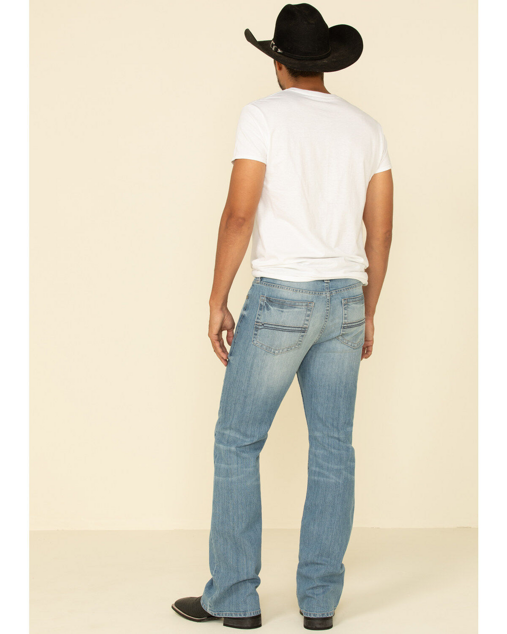 Cody James Men's Wash Relaxed Bootcut Stretch Denim Jeans