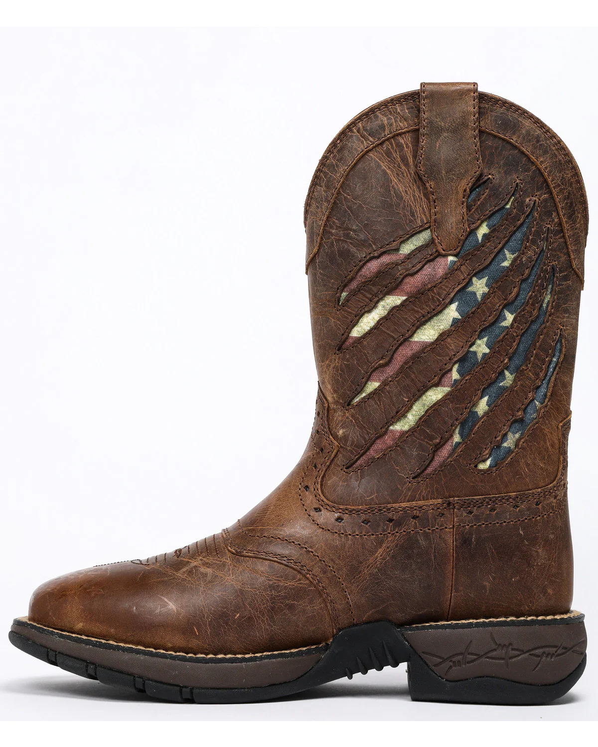 Men's Scratch Flag Lite Performance Western Boots - Square Toe