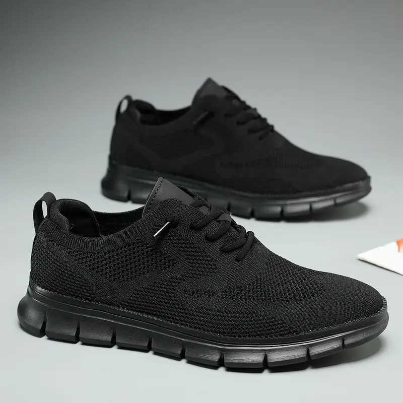 Men's Mesh Sneakers Oxfords Business Casual Walking Shoes