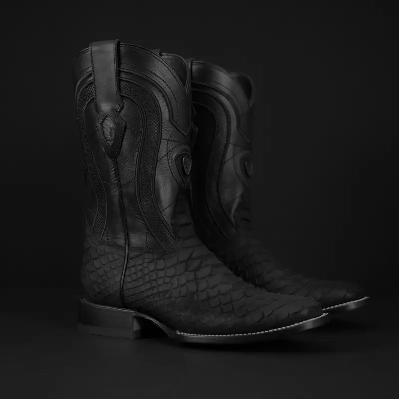Python Mate Jumbo Print Cowboy Boots