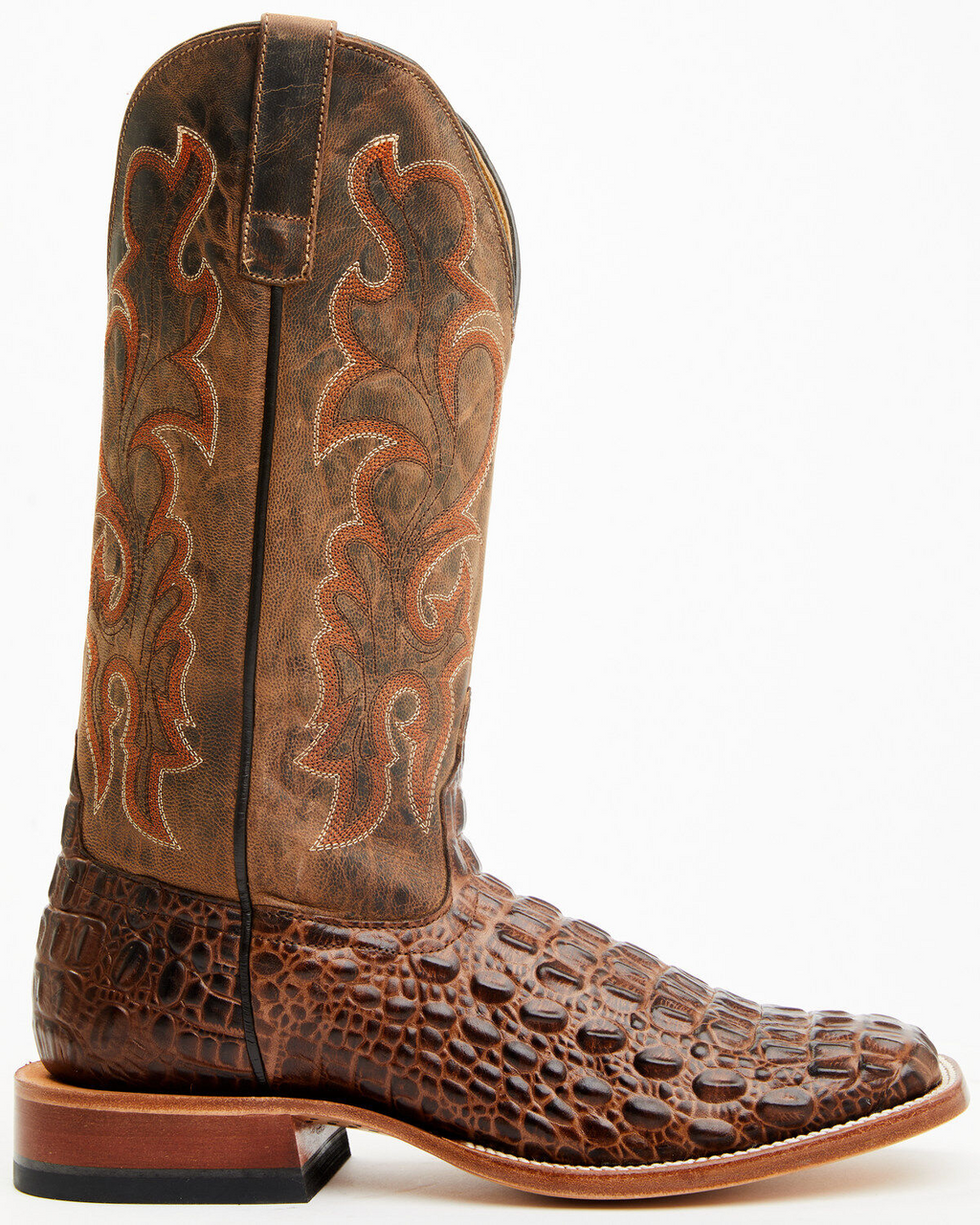 Horse Power Men's Crocodile Print Boots
