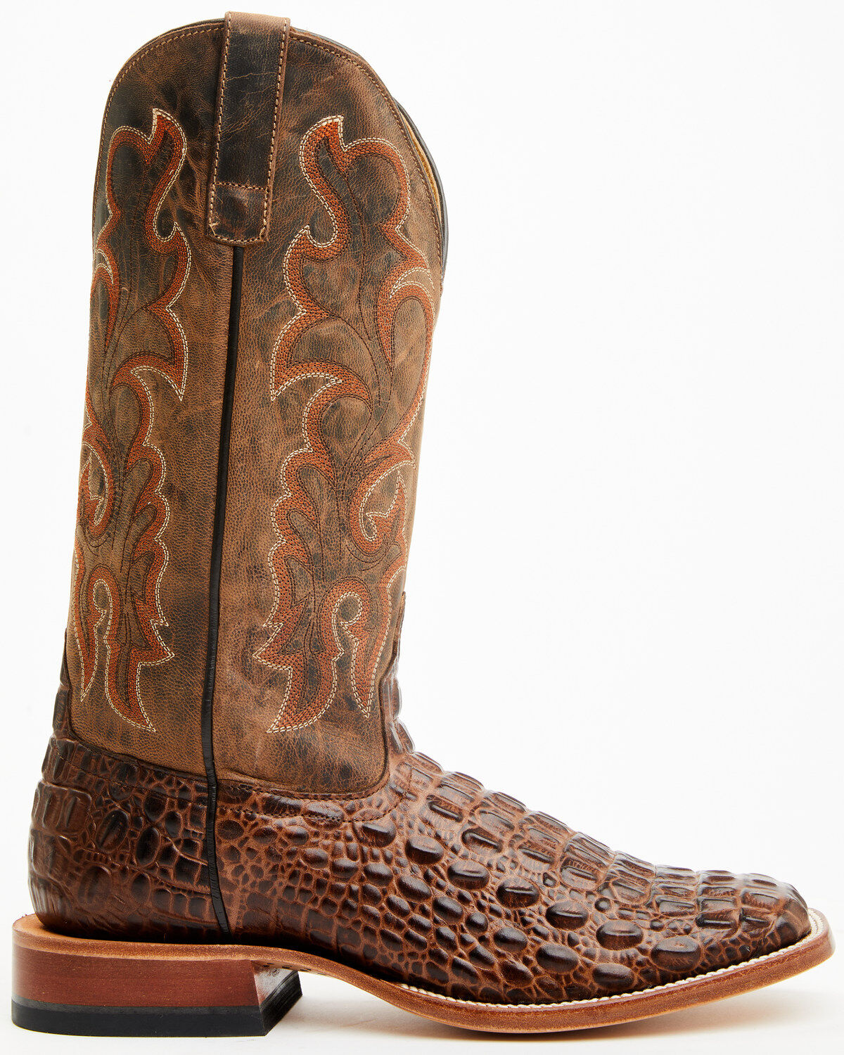 Horse Power Men's Crocodile Print Boots
