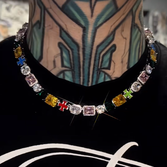 Colorful Gemstone Bracelet For Men Women