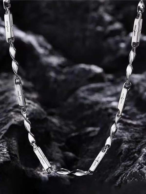 Möbius Bamboo Necklace