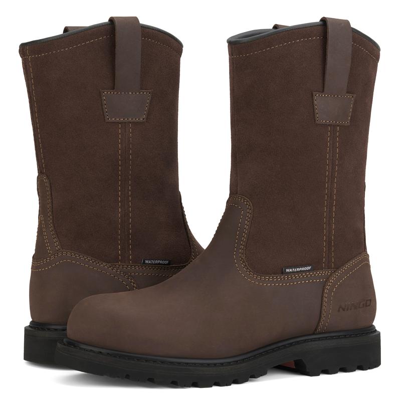 Men's Pull-on Oil & Slip Resistant Boots